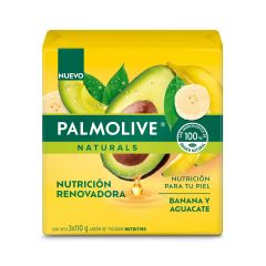 Palmolive Jabón Banana/Palta 110 G - Pack 3 UN