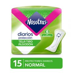 Nosotras Protectores Diarios - Bolsa 15 UN