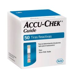 Accu-Chek Guide Tiras Reactivas para Glucosa  - Caja 50 UN