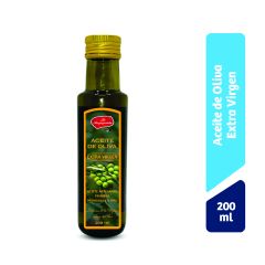 Aceite Oliva Extra Virgen - Frasco 200 ML