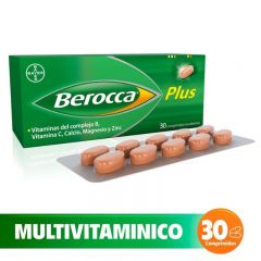 Berocca Plus Multivitamínico - Caja 30 UN