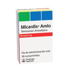 Micardis Amlo 80/10 Mg Comprimidos - Caja 28 UN