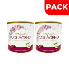 Dúo Pack Colágeno Ragazza Polvo - Pote 500 G