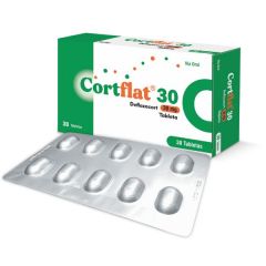 Cortflat 30 Mg Tabletas - Blíster 10 UN
