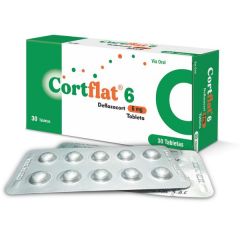 Cortflat 6 Mg Tabletas - Blíster 10 UN
