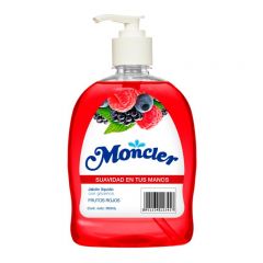 Jabón Líquido Moncler Frutos Rojos - Frasco 360 ml