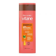 Vitane Shampoo Liso Brasilero - Frasco 400 Ml