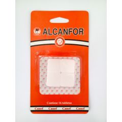 Alcanfor Refinado Tabletas - Caja 60 Un