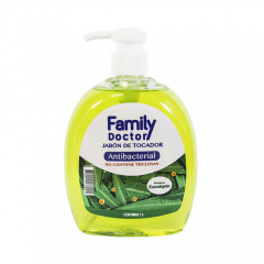 Family Doctor Jabón Liquido Antibacterial Eucalipto - Frasco 1L