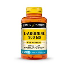 L-Arginina 500 mg - Frasco 60 UN