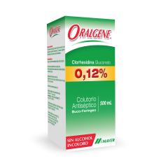 Oralgene 0,12 % Enjuague Bucal Sin Color  - Frasco 500 ML