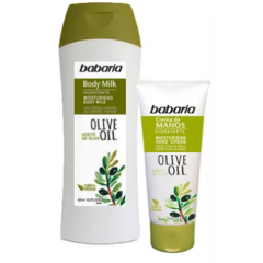 Pack Oliva Locion Body Milk + Crema De Manos - Estuche 1 UN
