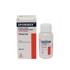 Sporidex 250 Mg - Frasco 60 ML