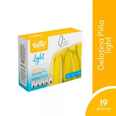 Gelatina Yastá Piña Light - Caja 19 G