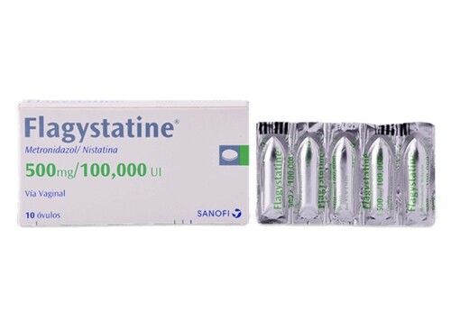 óvulo para infección vaginal con metronidazol