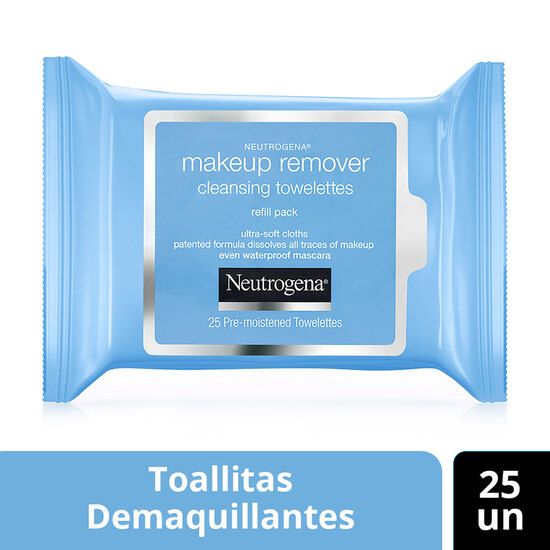 Neutrogena Toallita Desmaquillantes por 25 UN