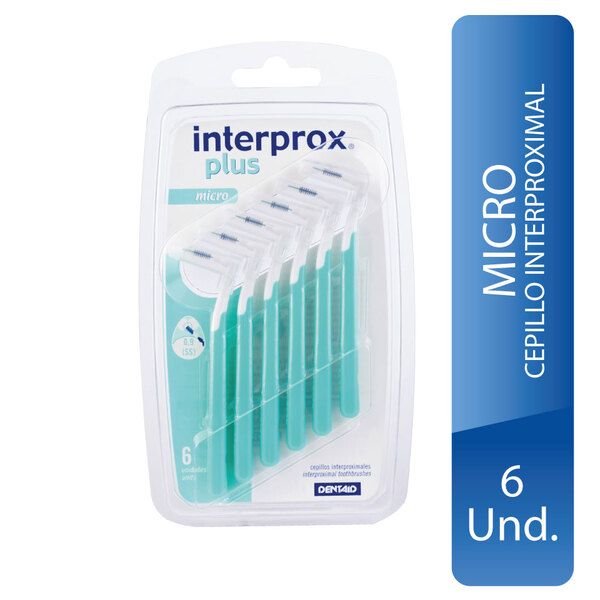 Cepillo Interdental Interprox Plus Micro de 6 UN