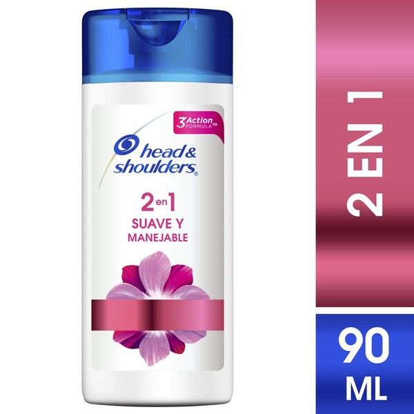 Shampoo Head & Shoulder 2en1 Suave y Manejable 
