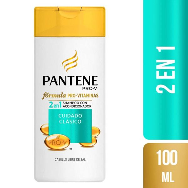 Shampoo Pantene 2en1 Cuidado Clásico