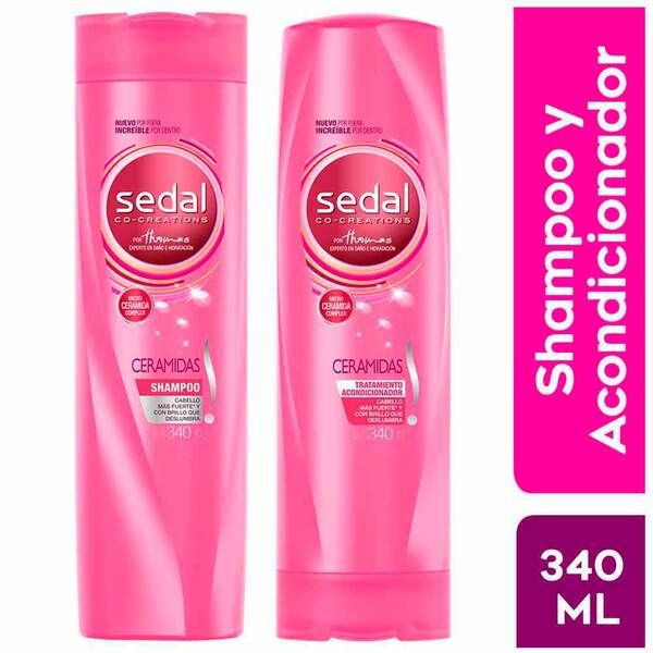Shampoo Sedal & Acondicionador Ceramidas 